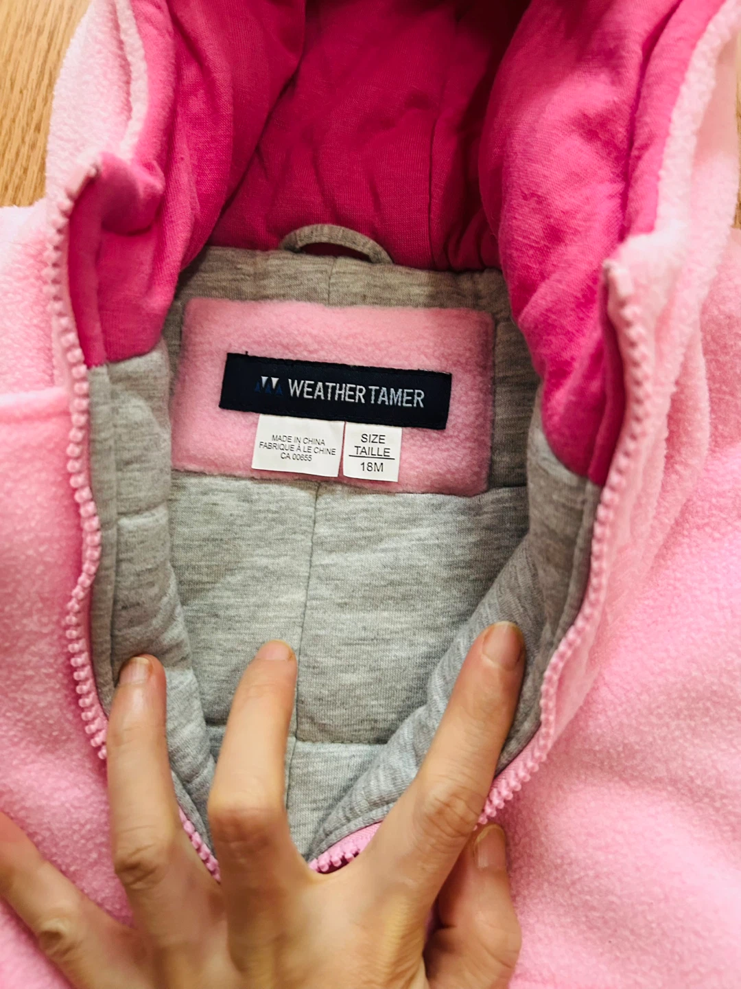 Brand New Weather Tamer Baby Fleece Snowsuit 18M - photo 4
