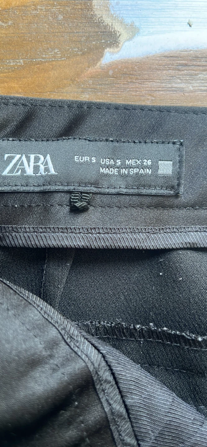 ZARA Black Dress Pants Size S