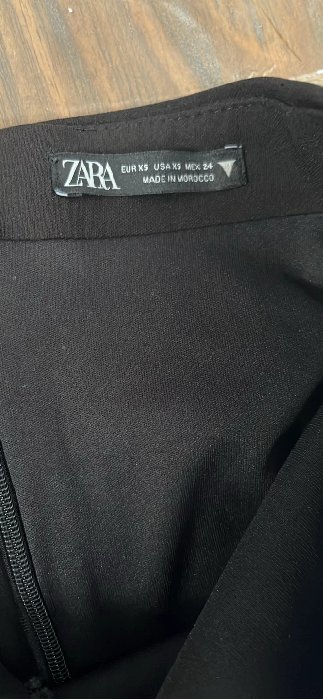 Zara Black Strapless Dress - photo 3