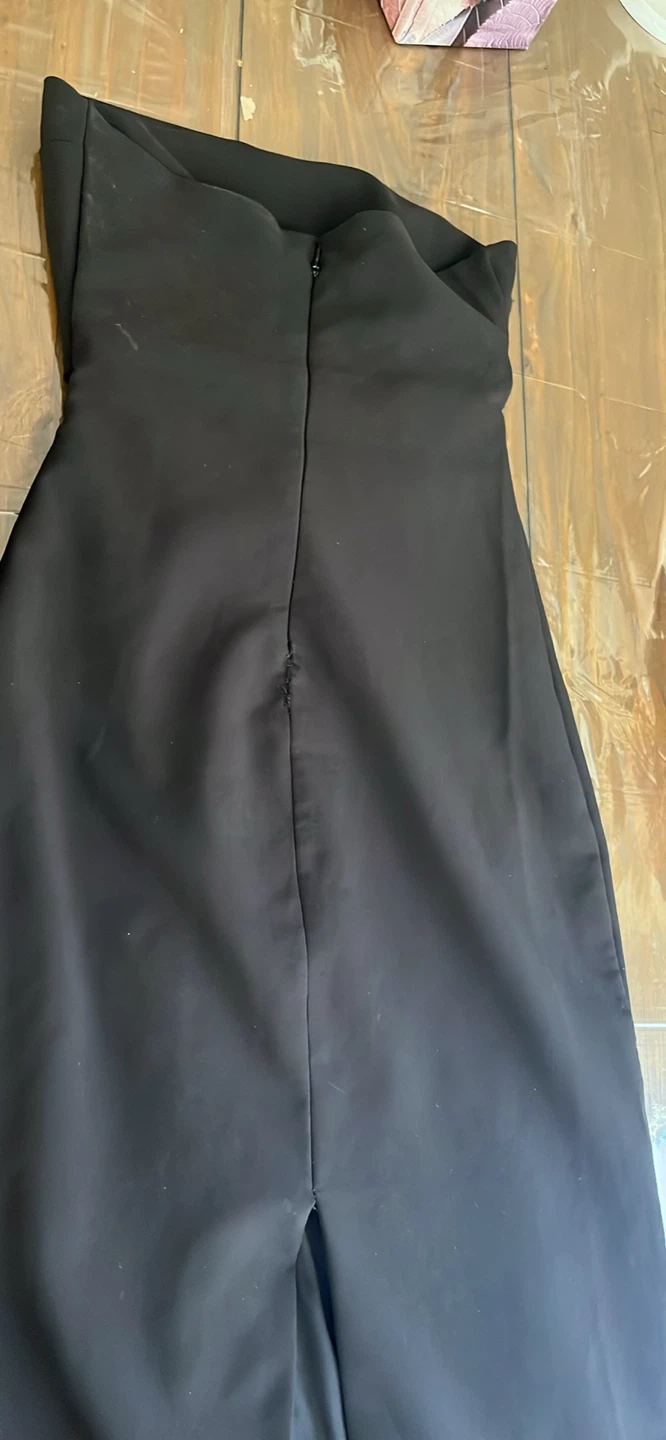 Zara Black Strapless Dress - photo 4