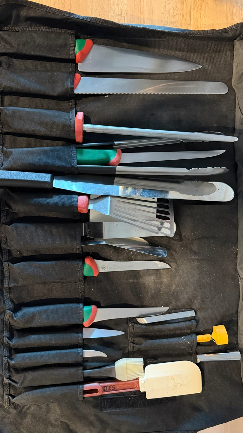 Sanelli Chef Knife Roll Set - photo 2