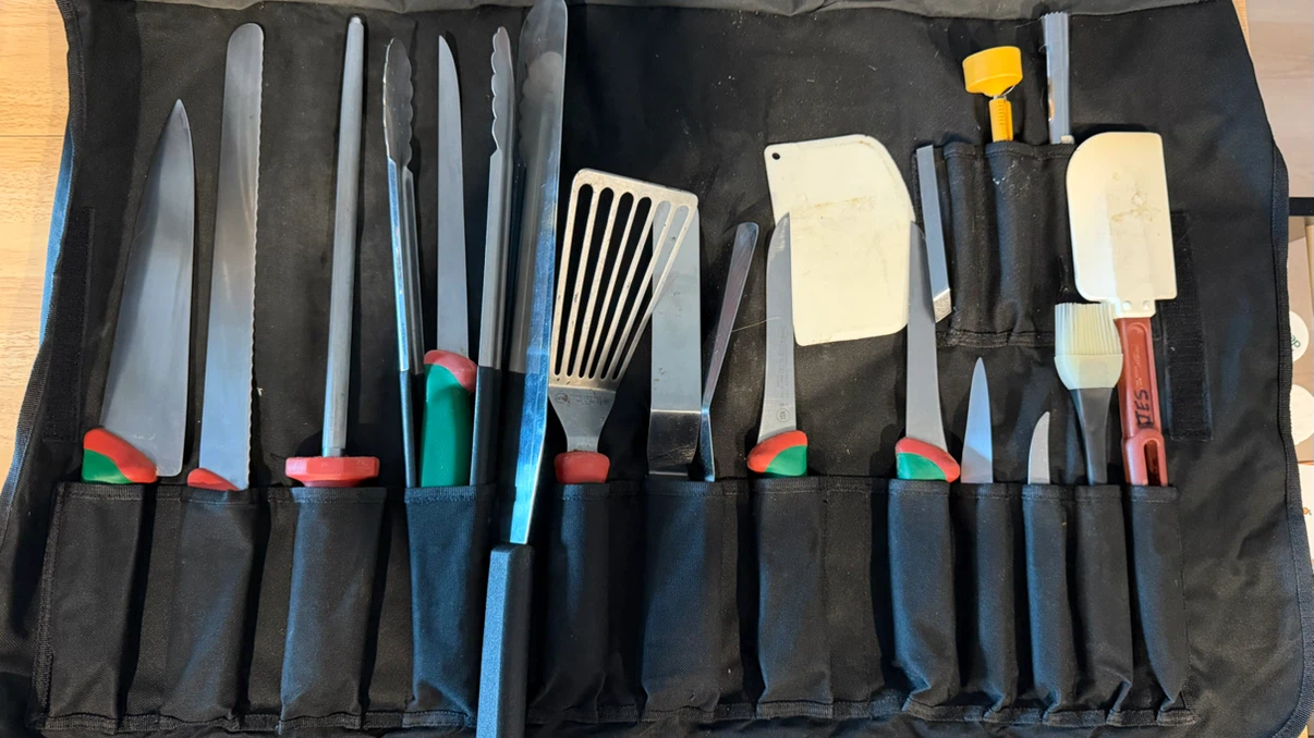 Sanelli Chef Knife Roll Set - photo 4