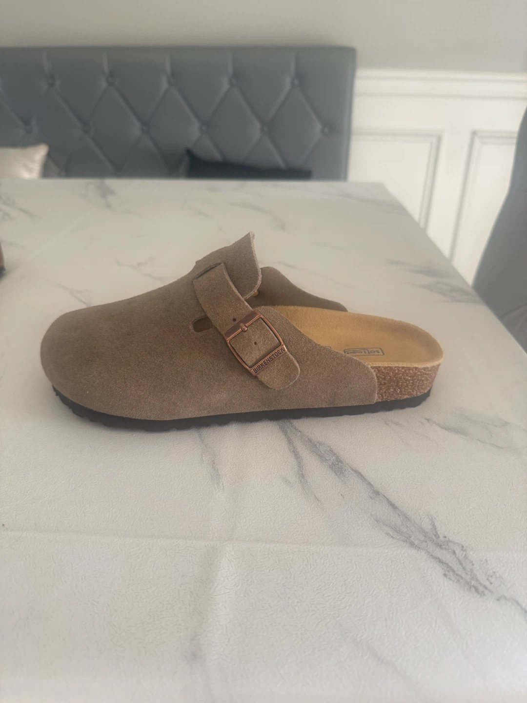 Birkenstock Boston Clogs Taupe - photo 4