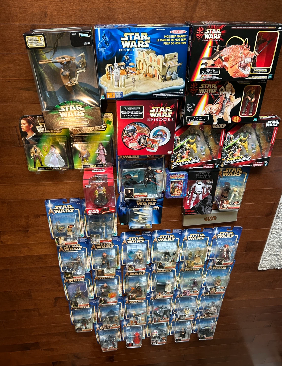 Star Wars 42 Vintage Collectors Figures New In Box
