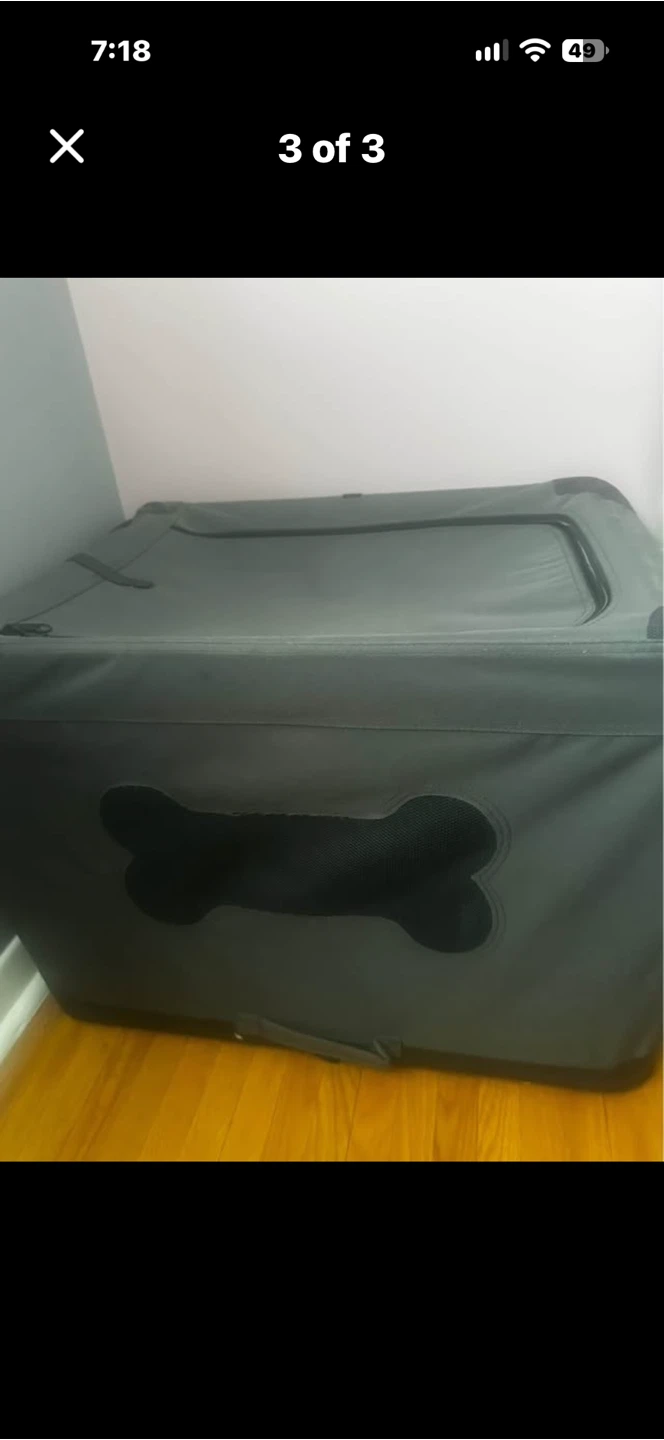 Top Paw soft-sided dog crate - photo 2