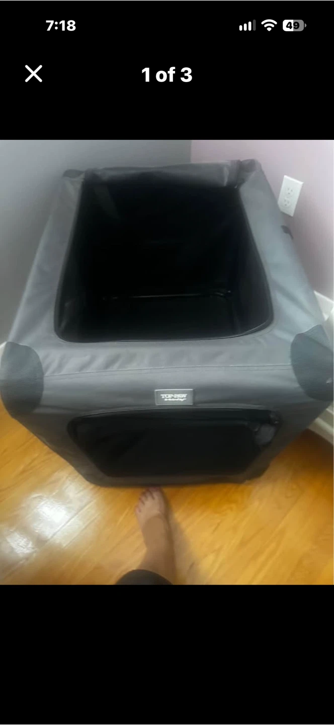 Top Paw soft-sided dog crate - photo 3