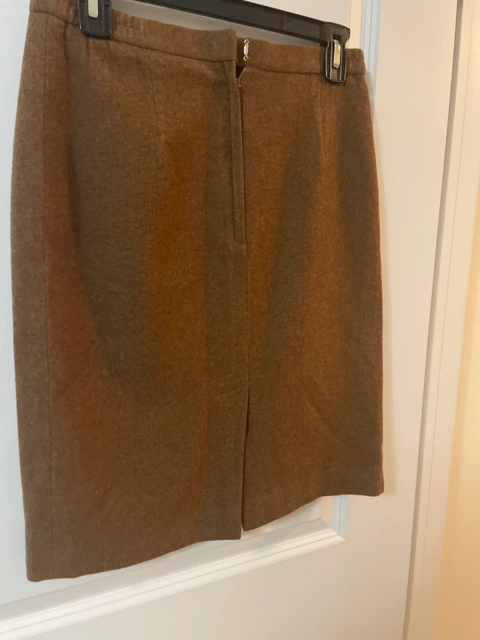 C'est La Vie Brown Wool Skirt - photo 2