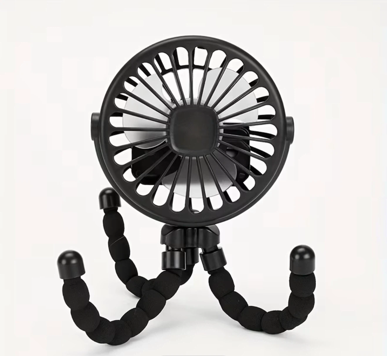 Portable fan with flexible tripod