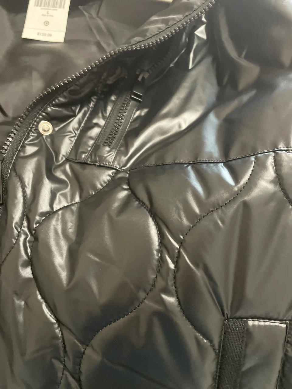 Brand new size L Northern Reflections Black Quilted Jacket - photo 4