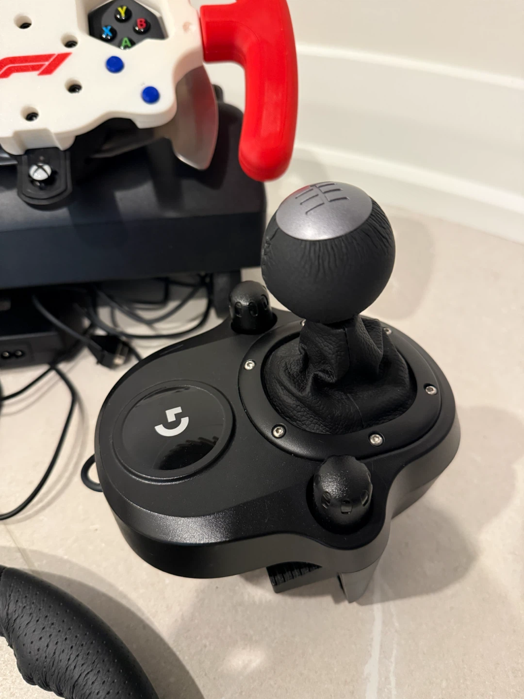 Logitech Racing Wheel and Shifter Setup - photo 3