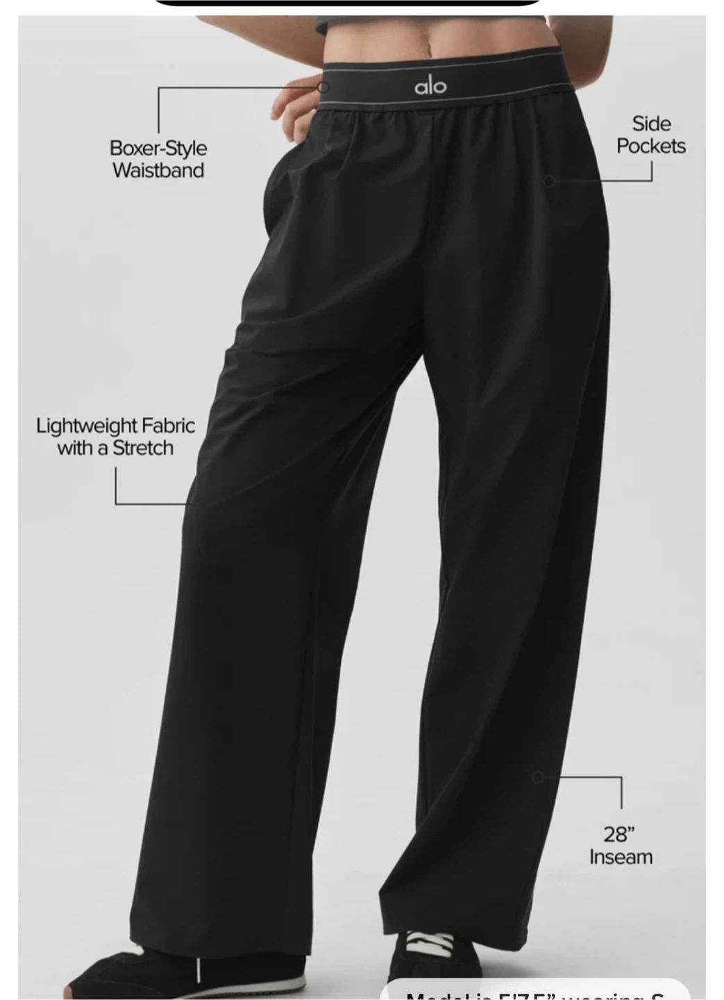 Alo Boxer-Style Pants