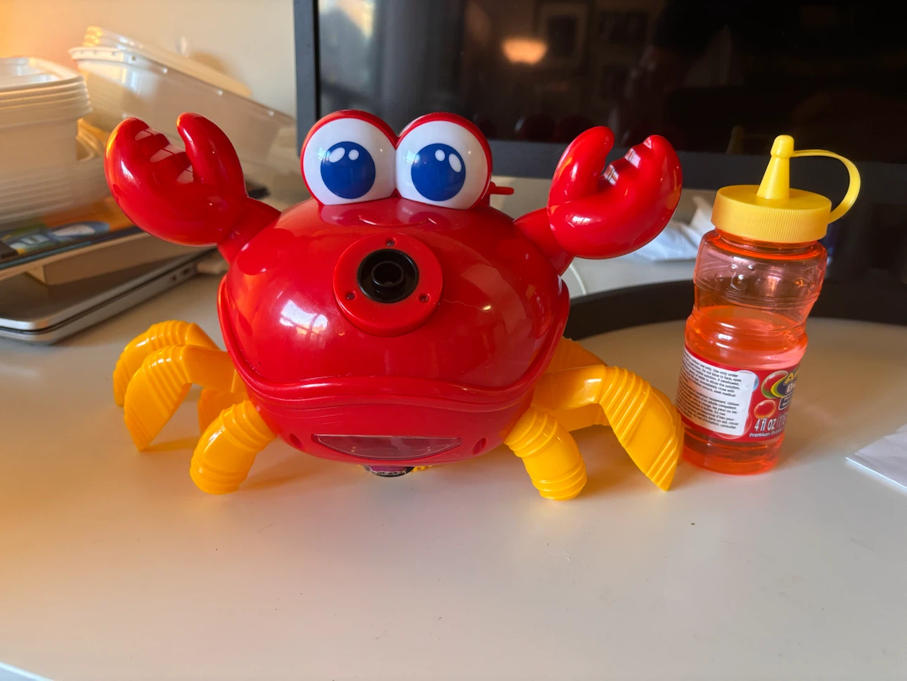 Free Crab Bubble Machine