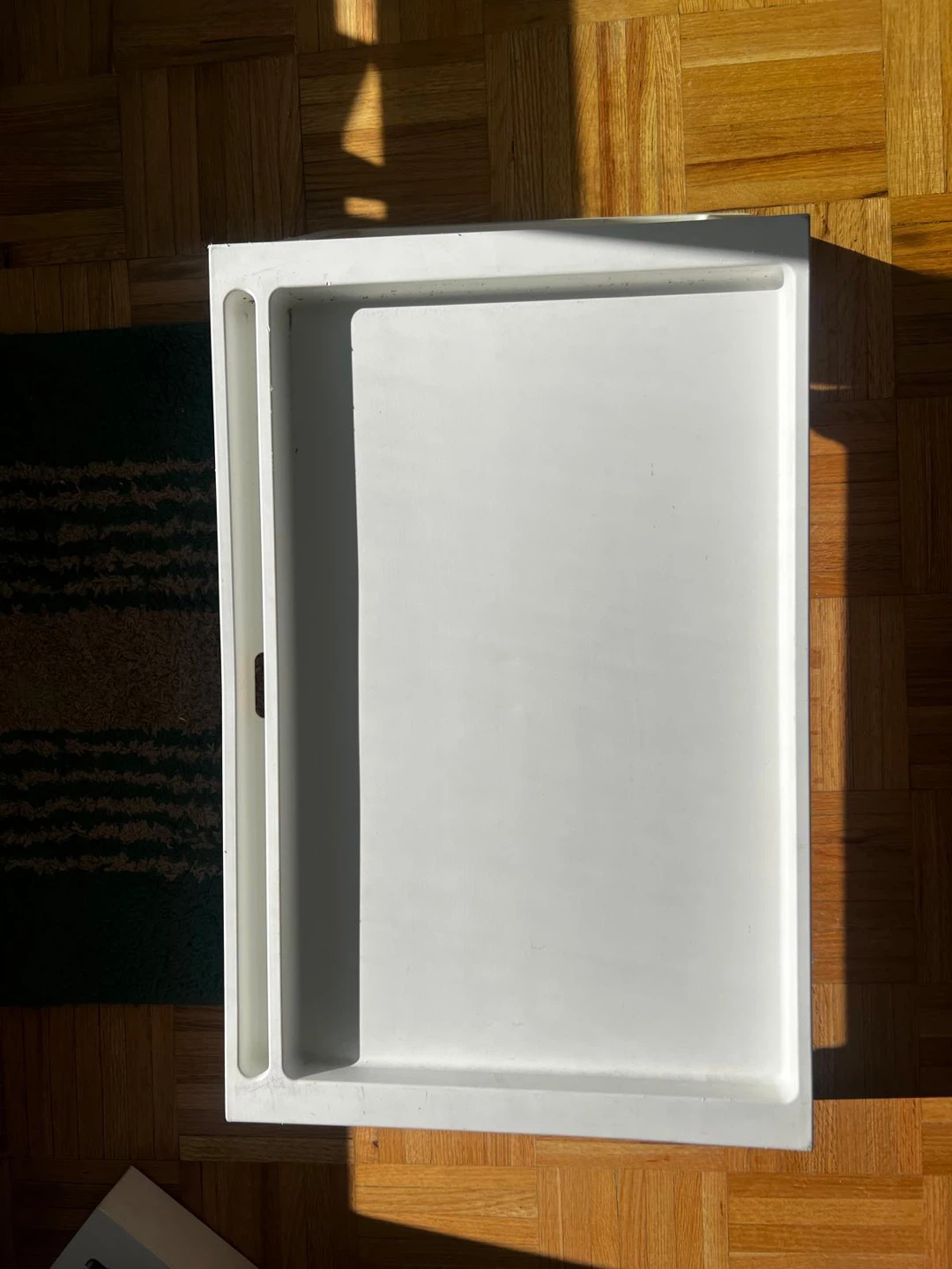 White Foldable Laptop Bed Table/ Desk - photo 2