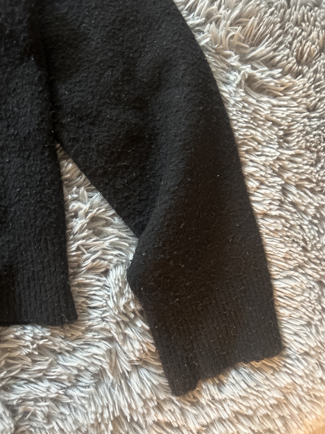 Black Knit Turtleneck Sweater - photo 3