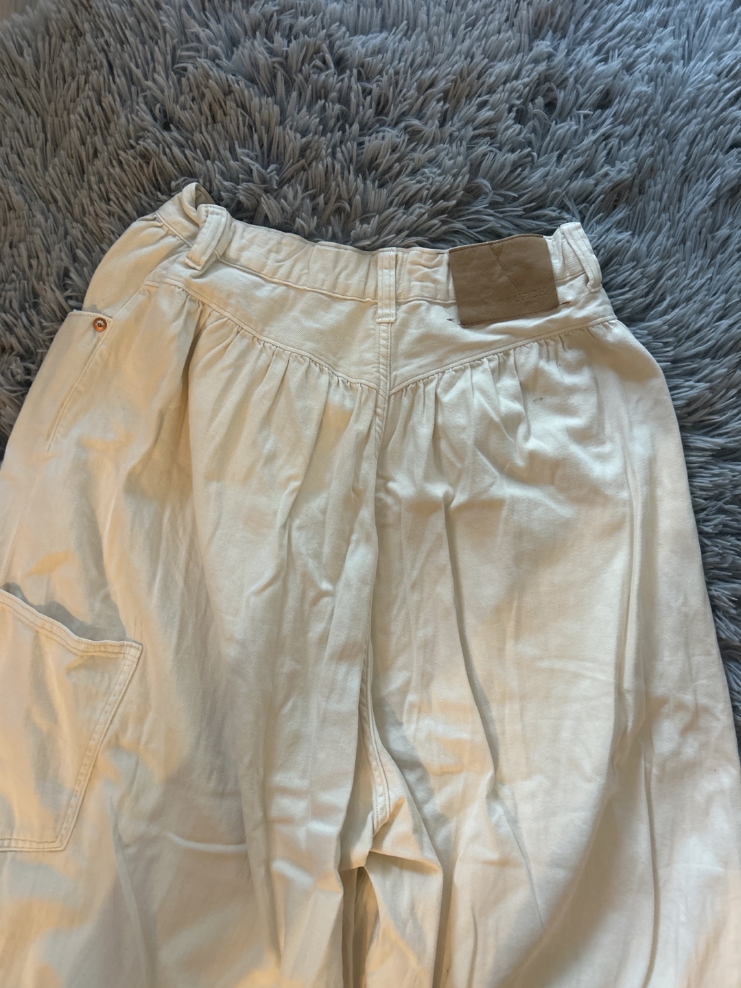 Off-White Wide-Leg Pants - photo 4