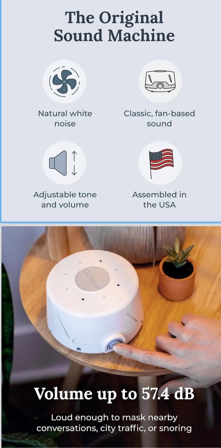 Marpac Dohm White Noise Sound Machine - photo 3