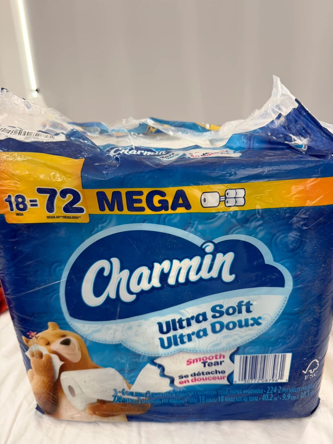 Charmin Ultra Soft Toilet Paper 18 Mega Rolls