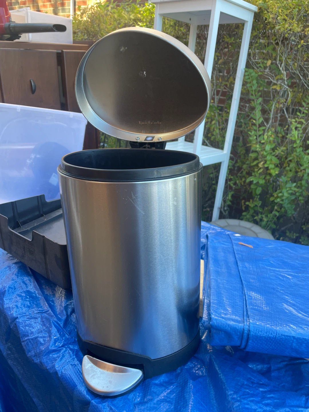 simplehuman Fingerprint-Proof Pedal Bin