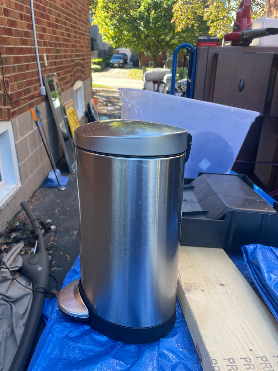 simplehuman Fingerprint-Proof Pedal Bin - photo 3