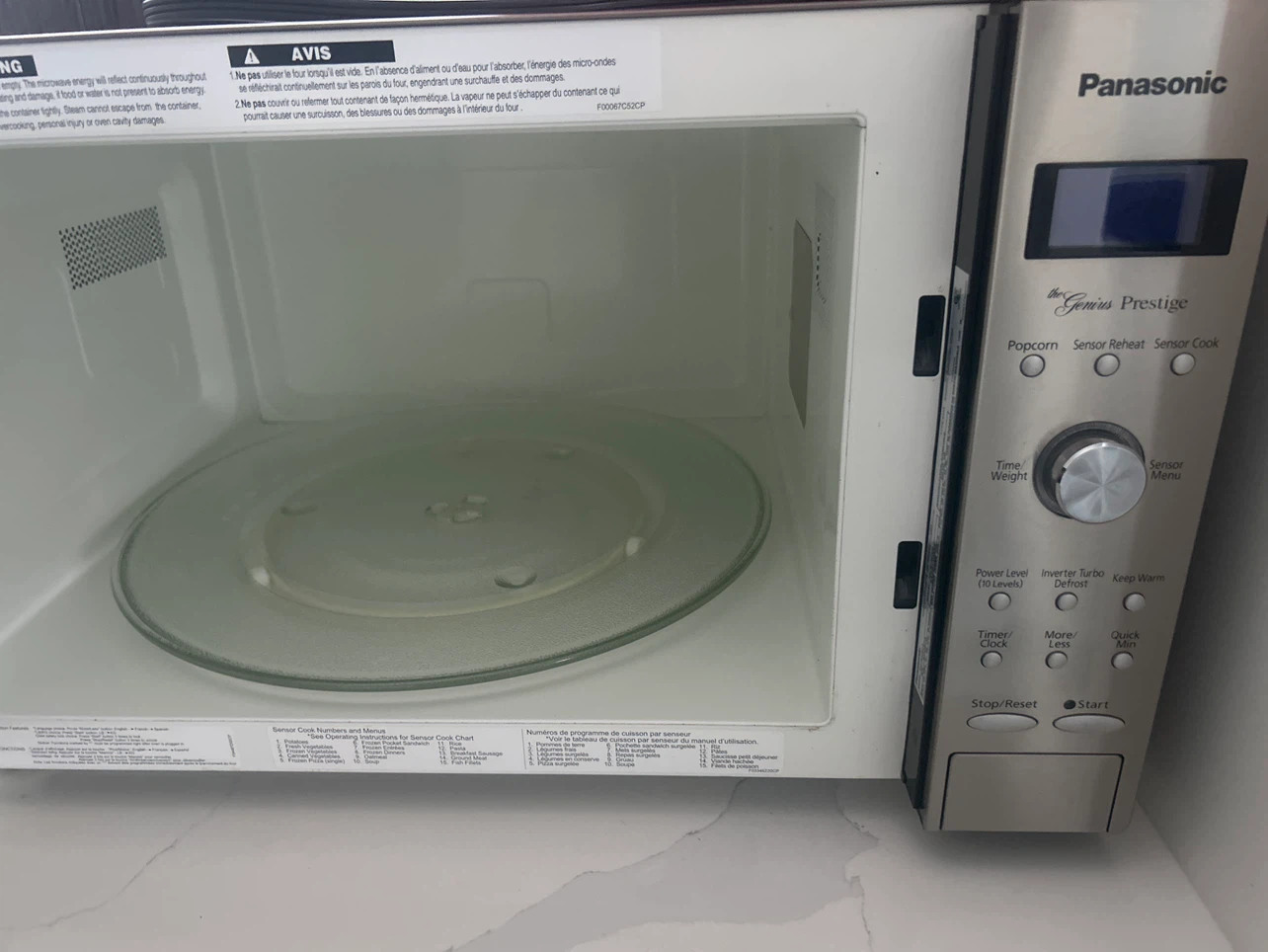 Panasonic The Genius Prestige Microwave - photo 2