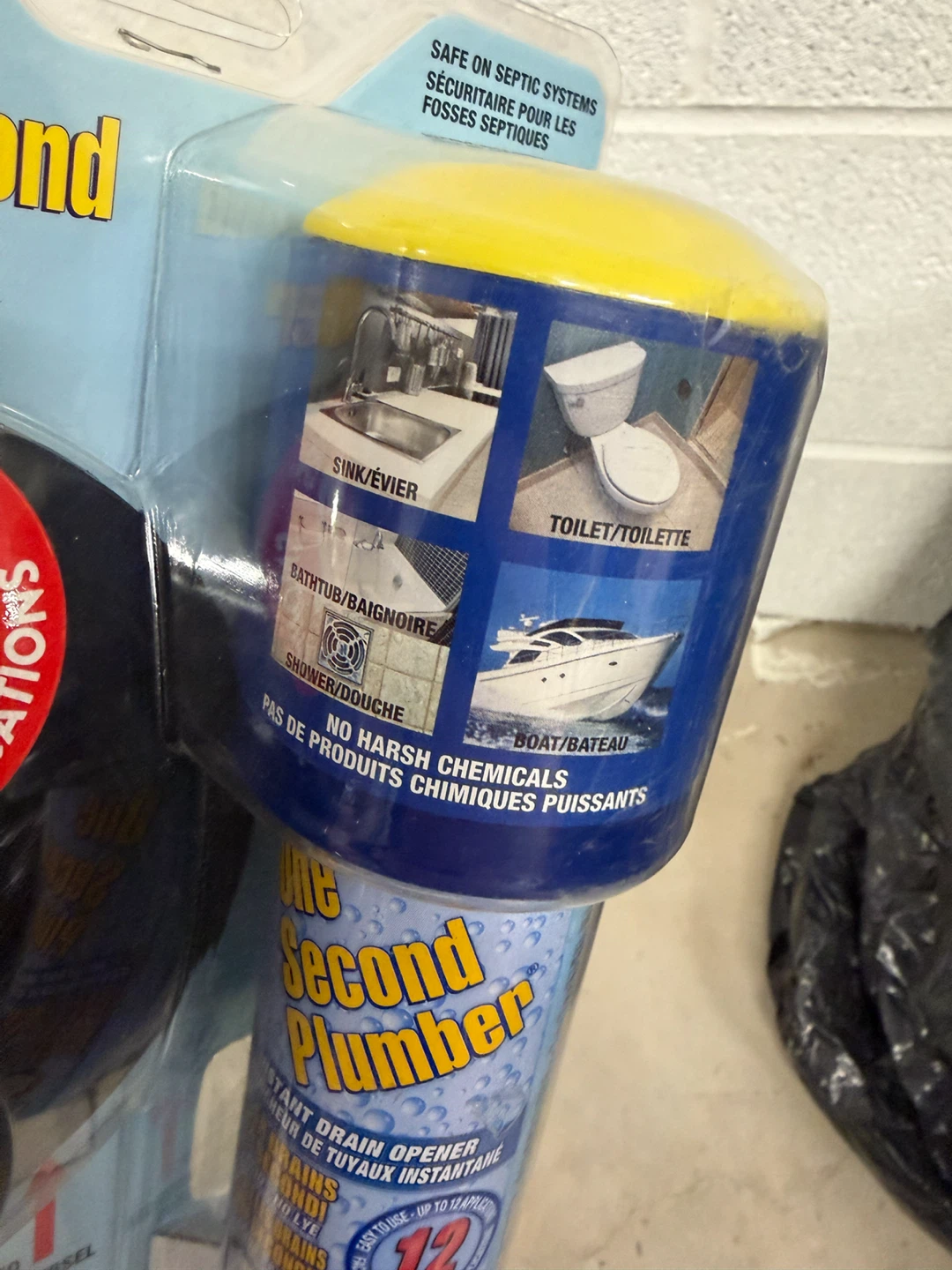One Second Plumber Instant Drain Opener - photo 3