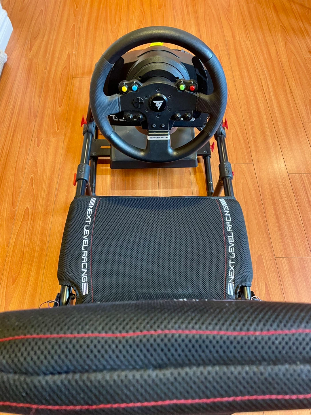 Racing Simulator Setup – Next Level Racing + Thrustmaster