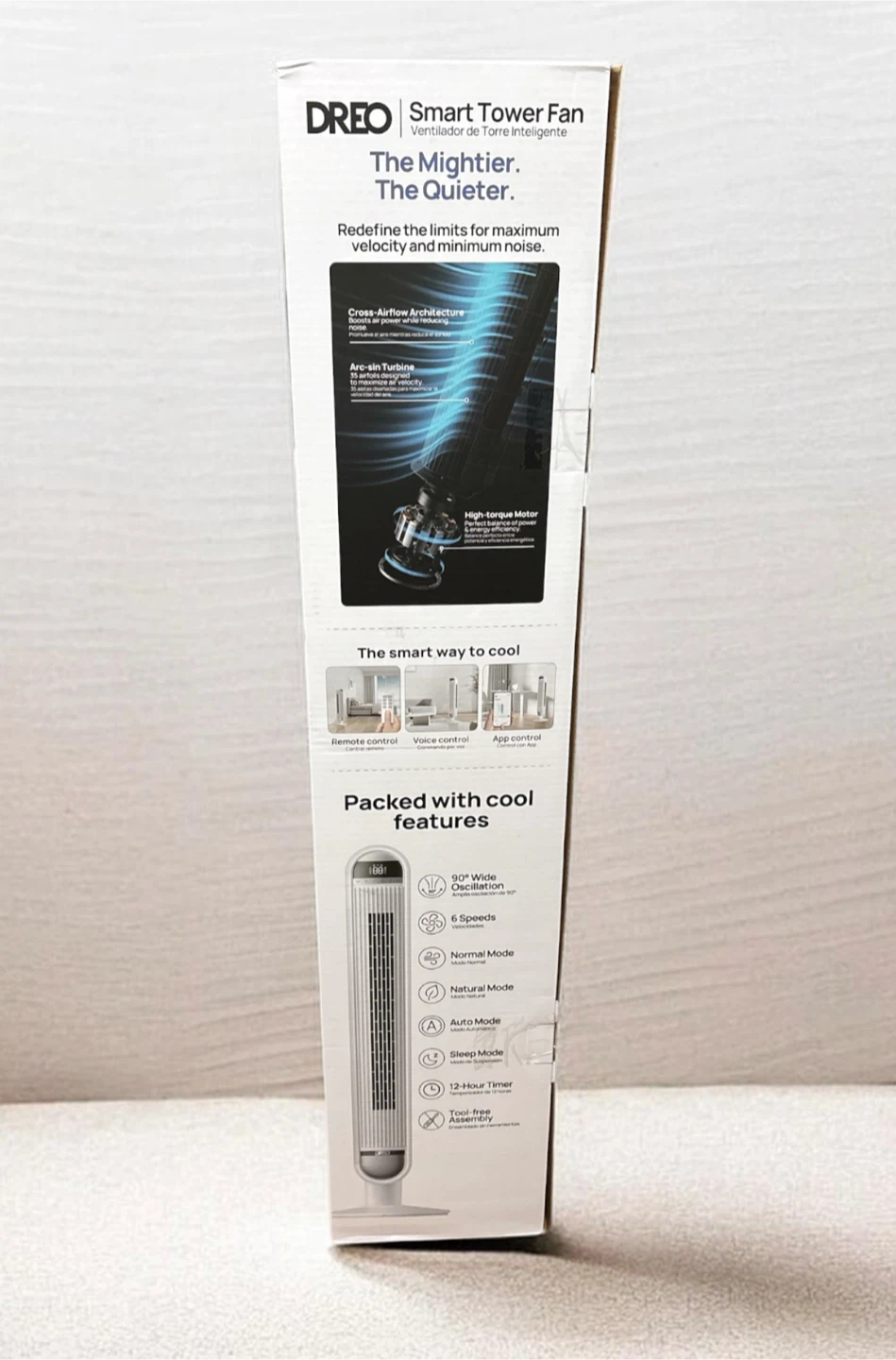 Dreo Cruiser TF609S 42 Inch Smart Tower Fan