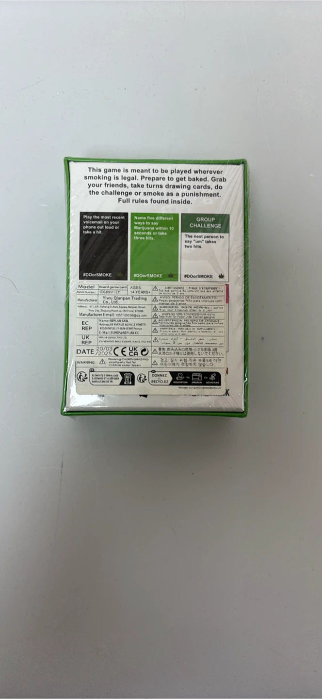 Do Or Smoke Card Game - photo 2