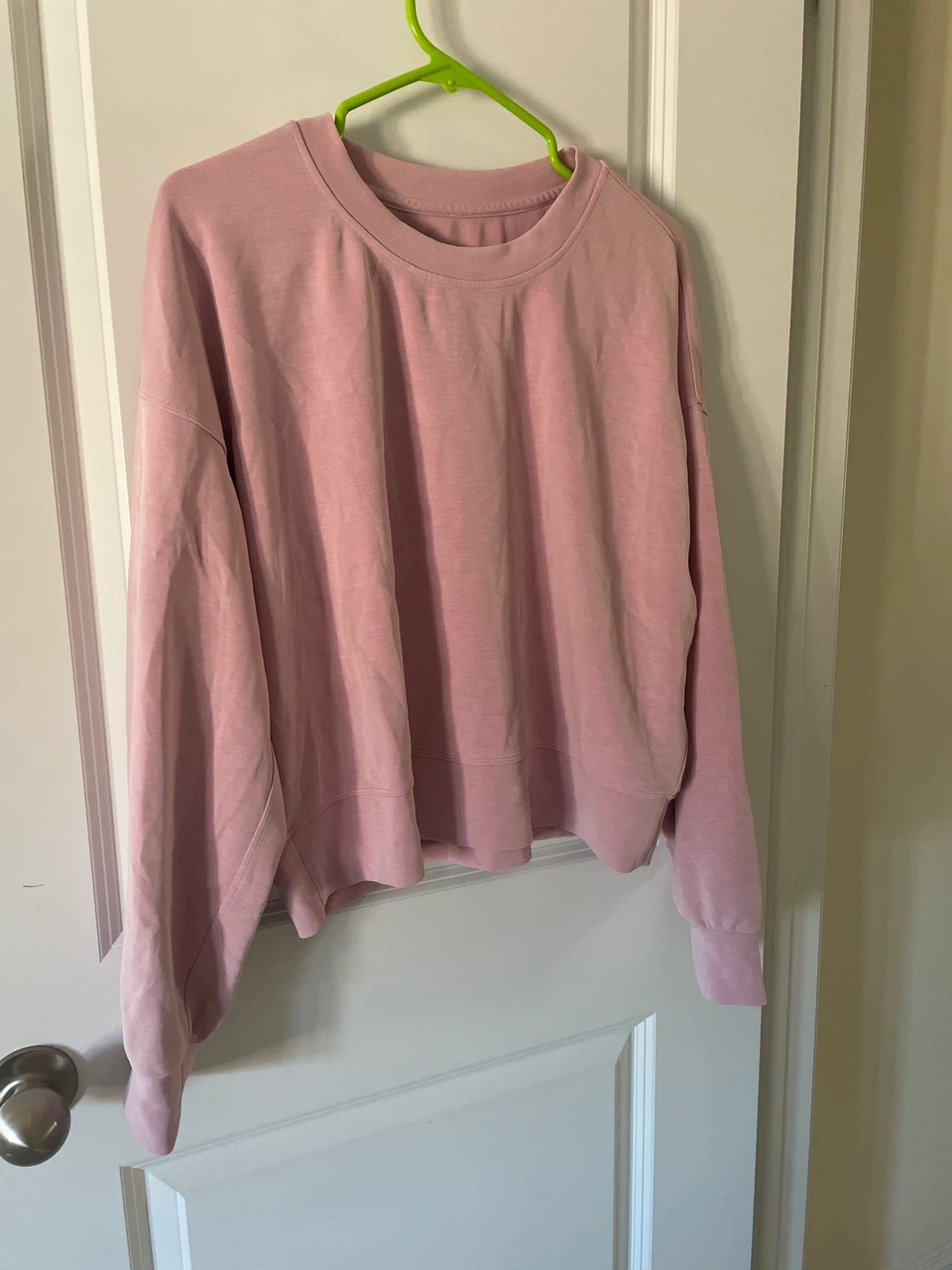 Lululemon Soft Pink Pullover Size 8