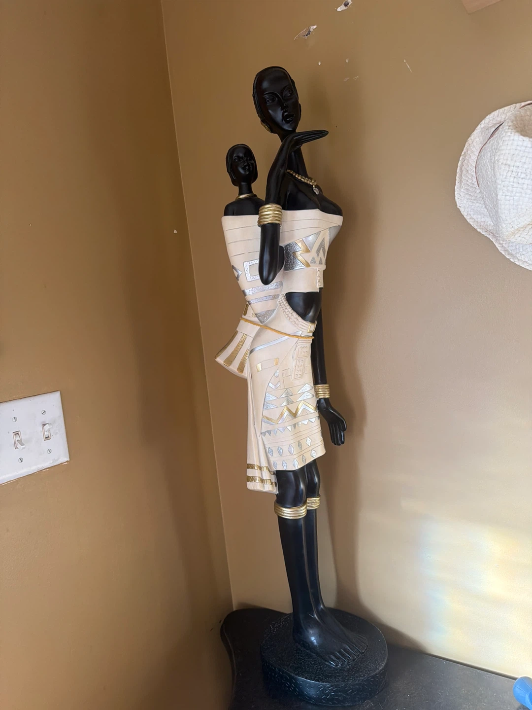 African Tribal Decorative Statue - photo 4