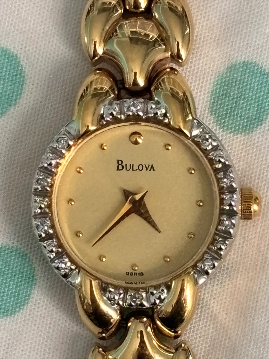 Bulova Gold-Tone Quartz Watch