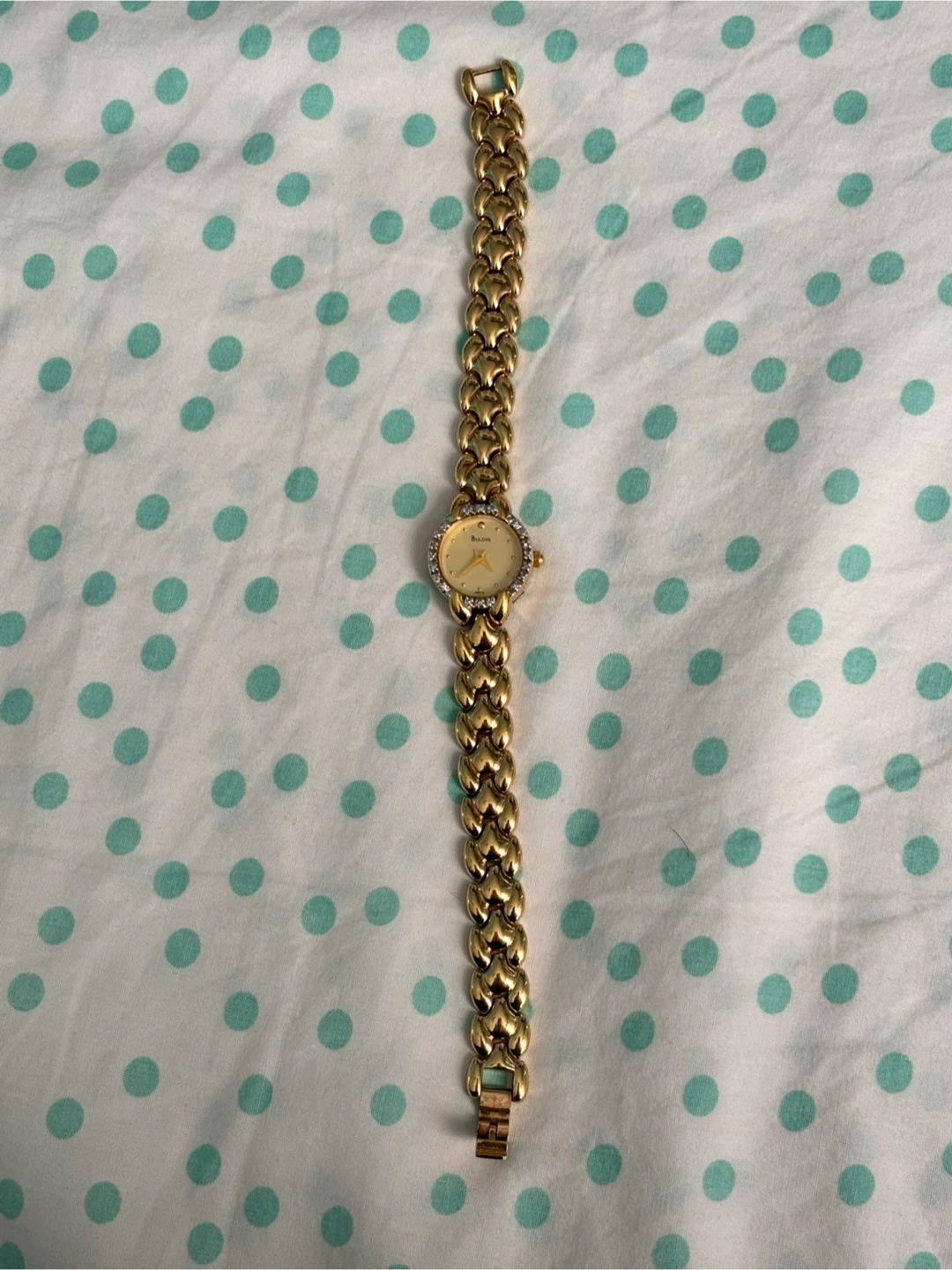 Bulova Gold-Tone Quartz Watch - photo 3