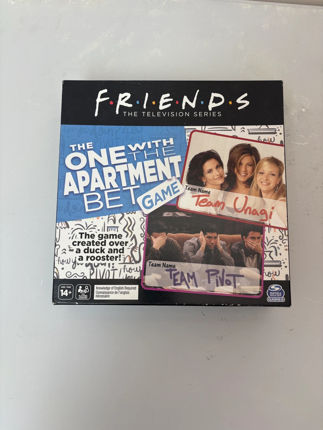 Friends The One With The Apartment Bet Board Game