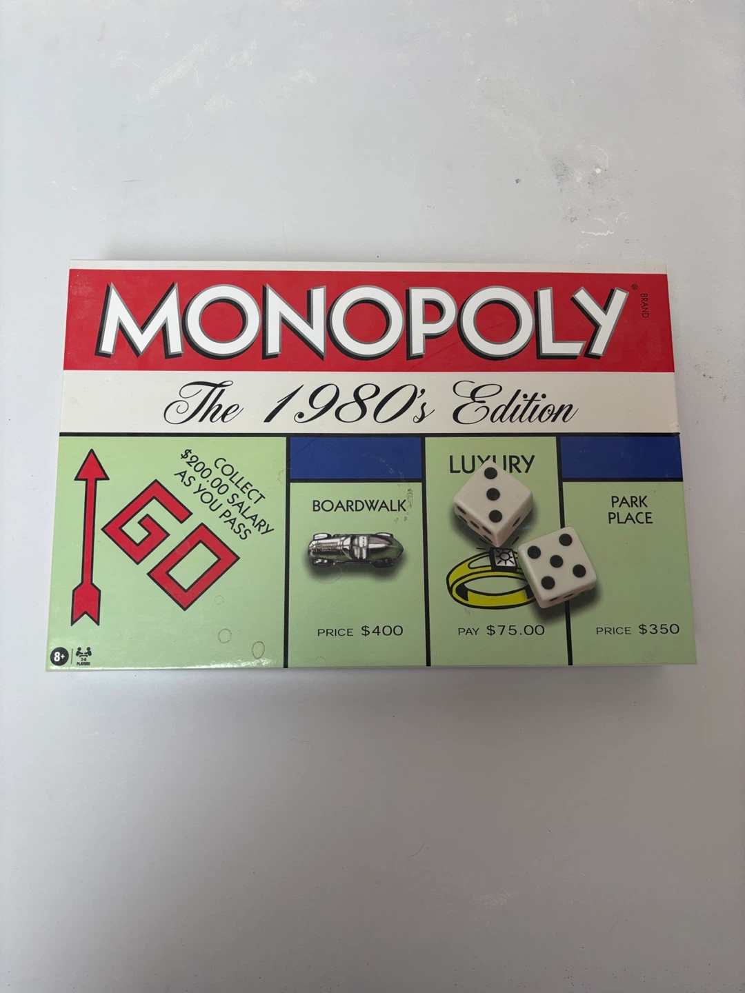 Monopoly The 1980's Edition Board Game sold as is