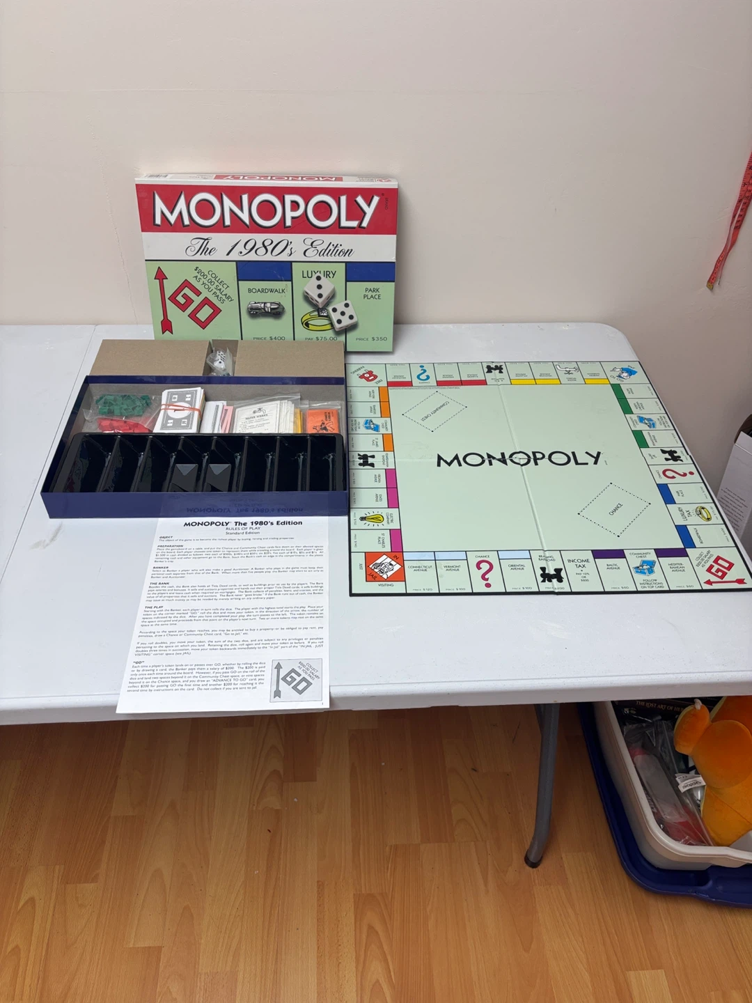 Monopoly The 1980's Edition Board Game sold as is - photo 2