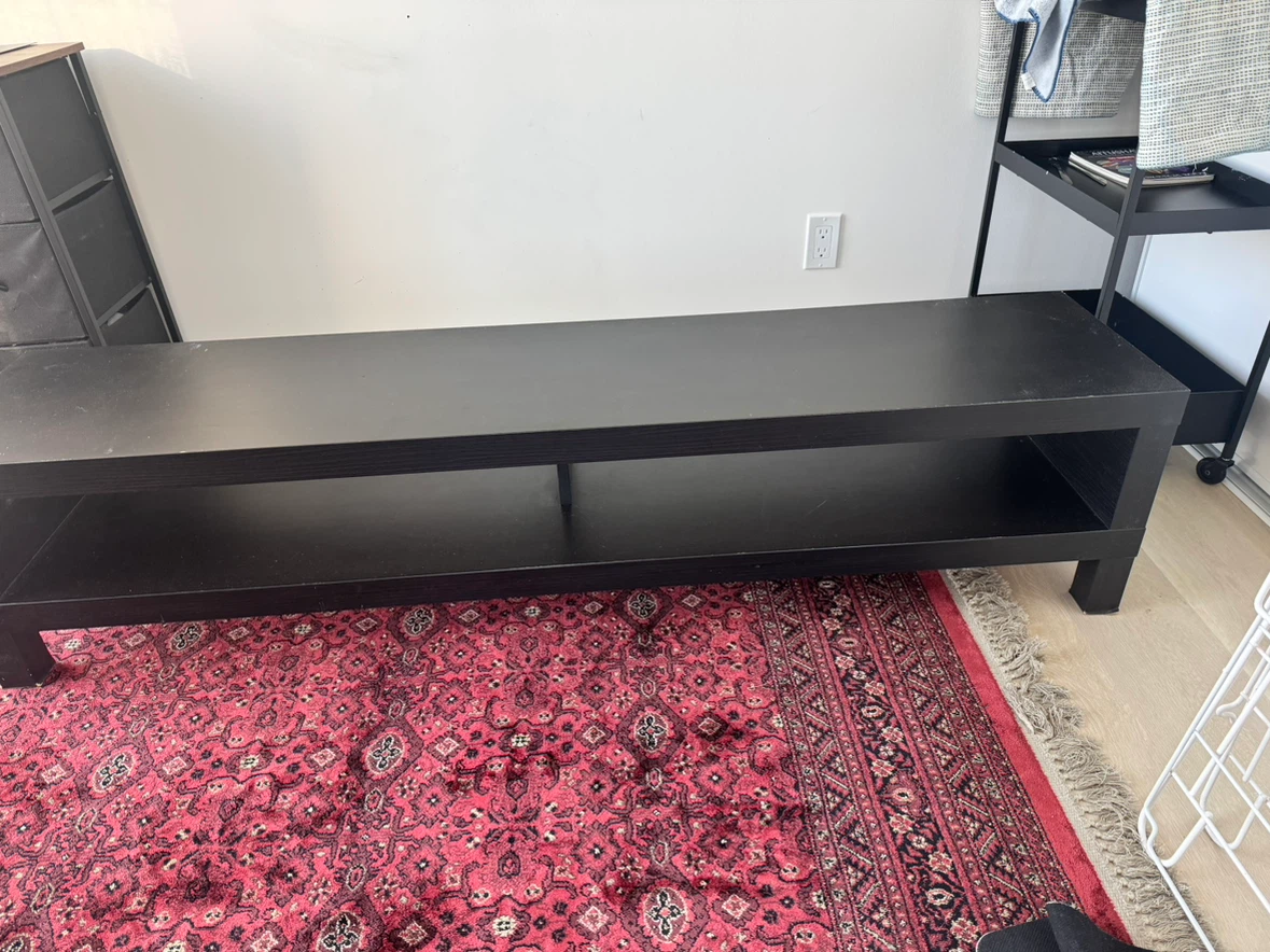 IKEA Lack TV Stand Black - photo 2