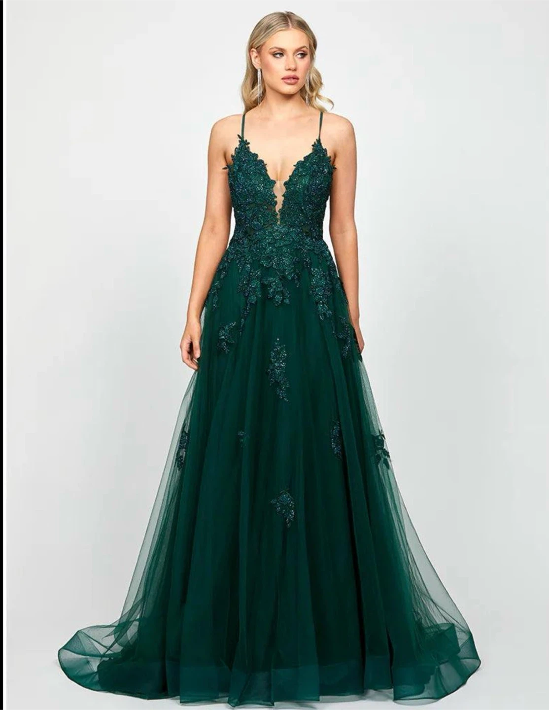 Emerald Green Formal Gown