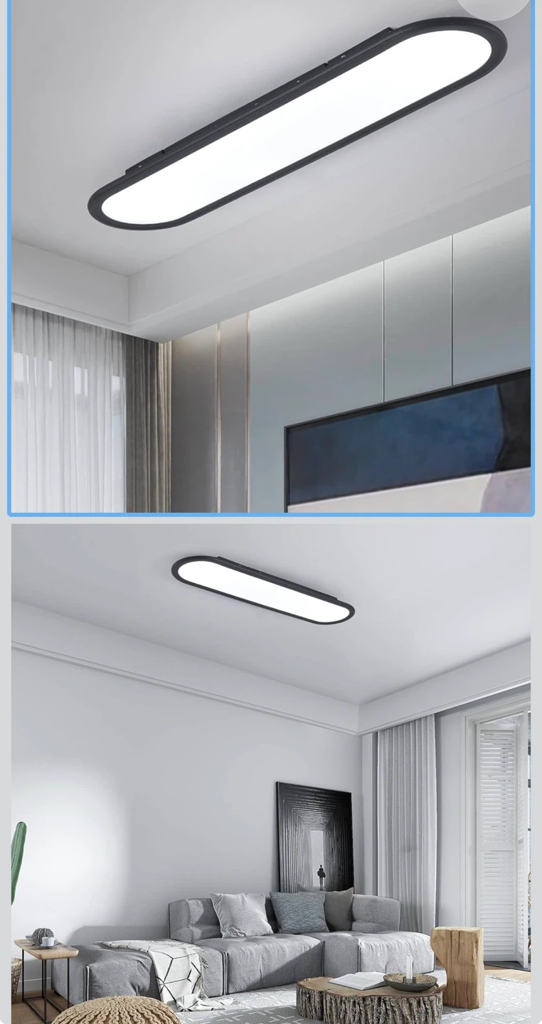 Dimmable LED Ceiling Light 47.24 Inch