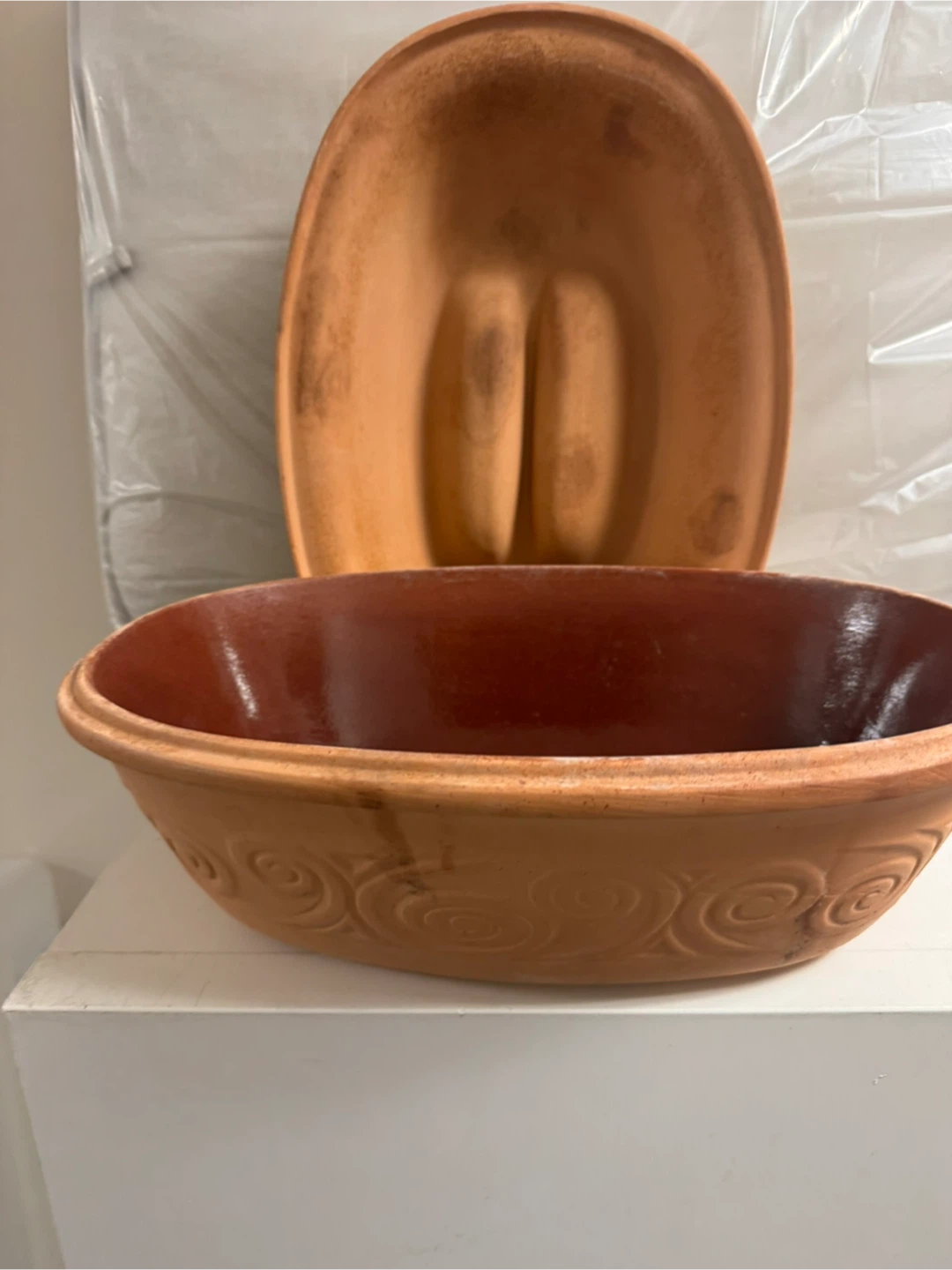 Gestioni Industriali Clay Baking Dish with Lid