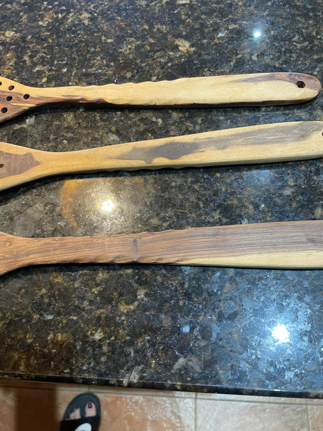 Set of 3 Wooden Kitchen Utensils - photo 3