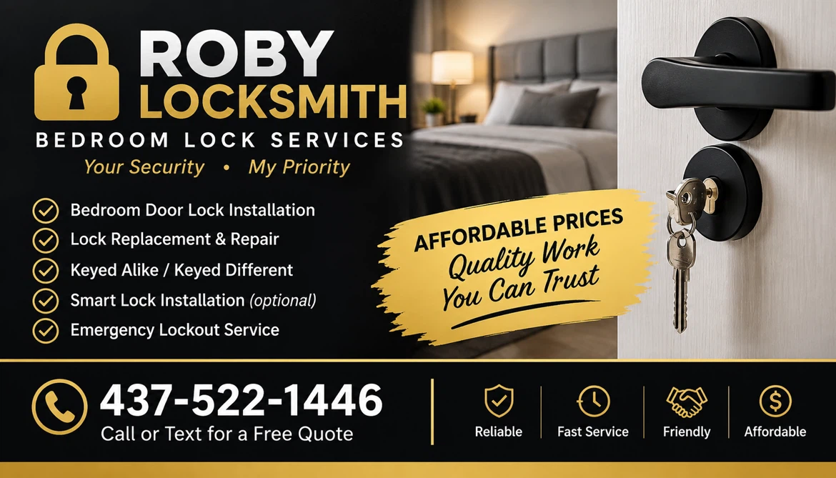 BEDROOM DOOR LOCK SERVICES