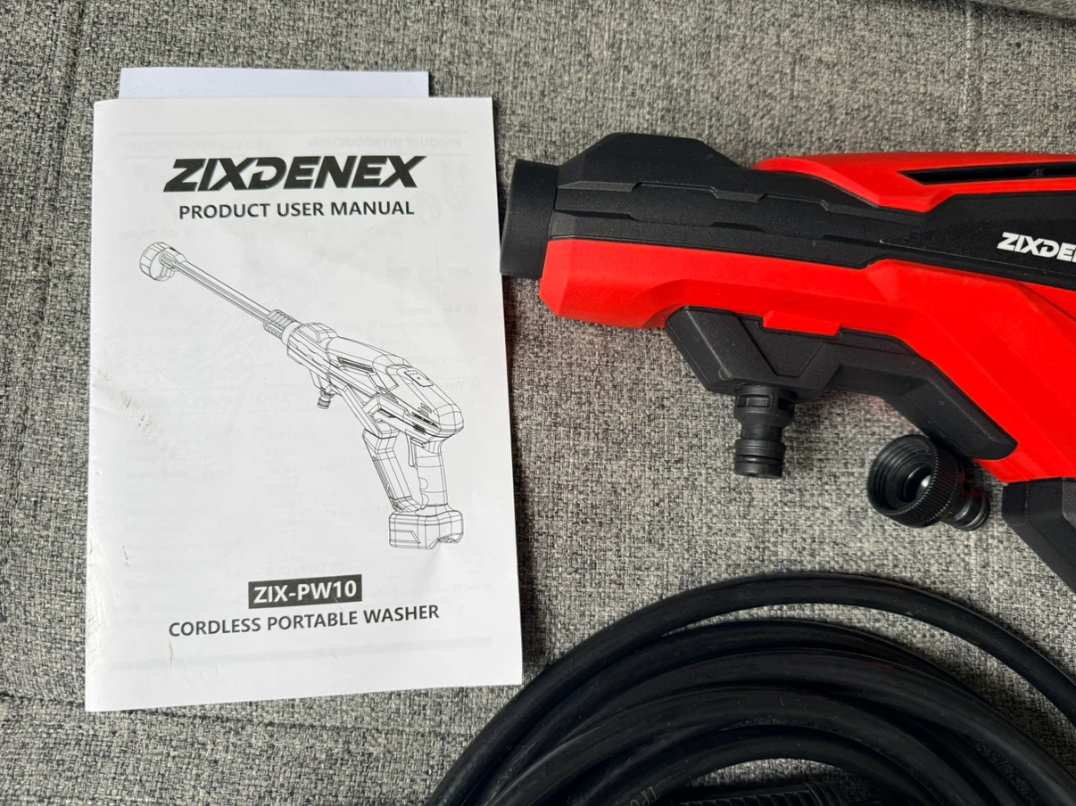 Zixdenex Cordless Portable Washer ZIX-PW10 - photo 3