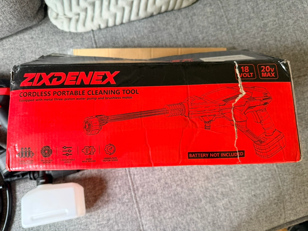 Zixdenex Cordless Portable Washer ZIX-PW10 - photo 4