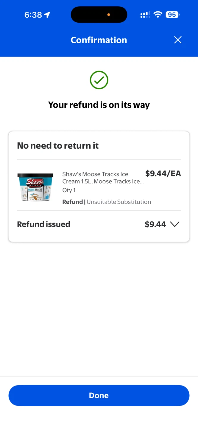 Shaw's Ice Cream Moose Tracks - photo 4