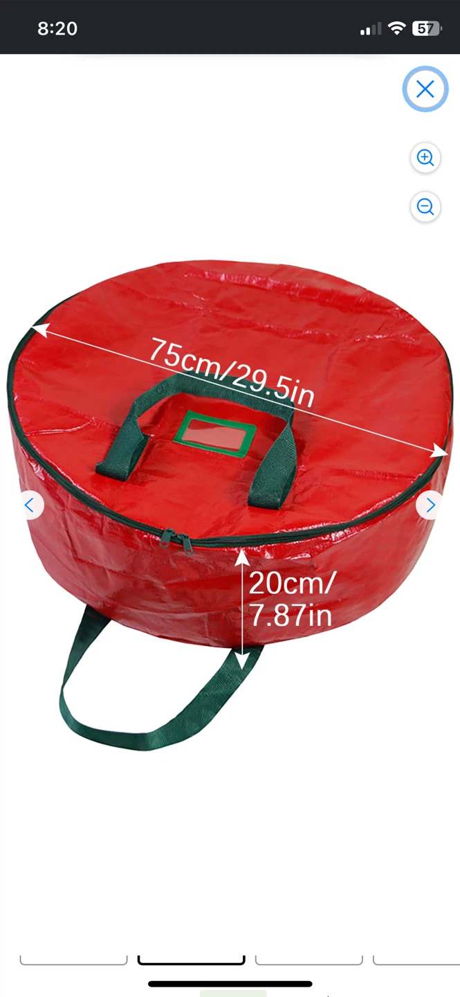 Christmas Wreath Storage Bag - photo 2