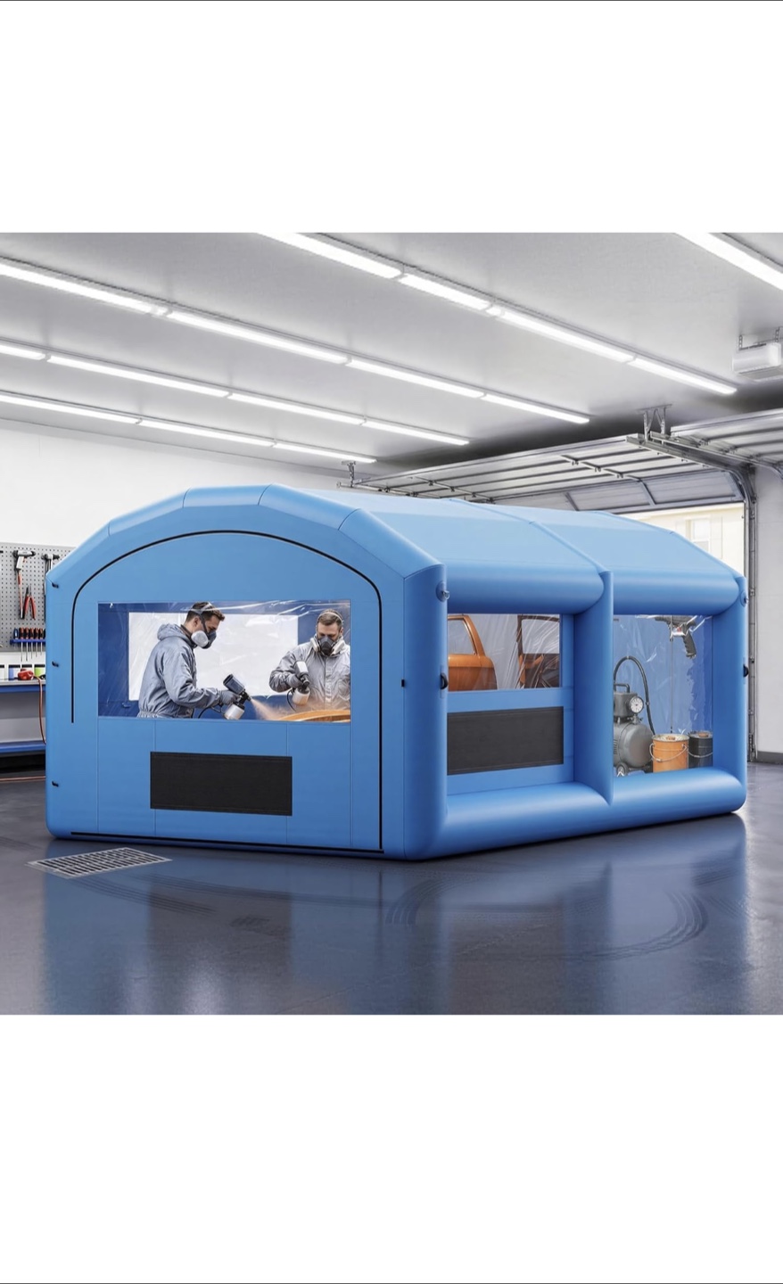 VEVOR Inflatable Paint Booth 21x13.5x10ft - photo 3