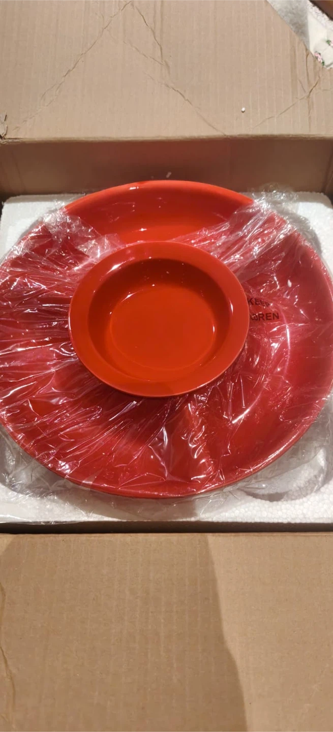 Cook's Essentials Heated Chip and Dip Tray