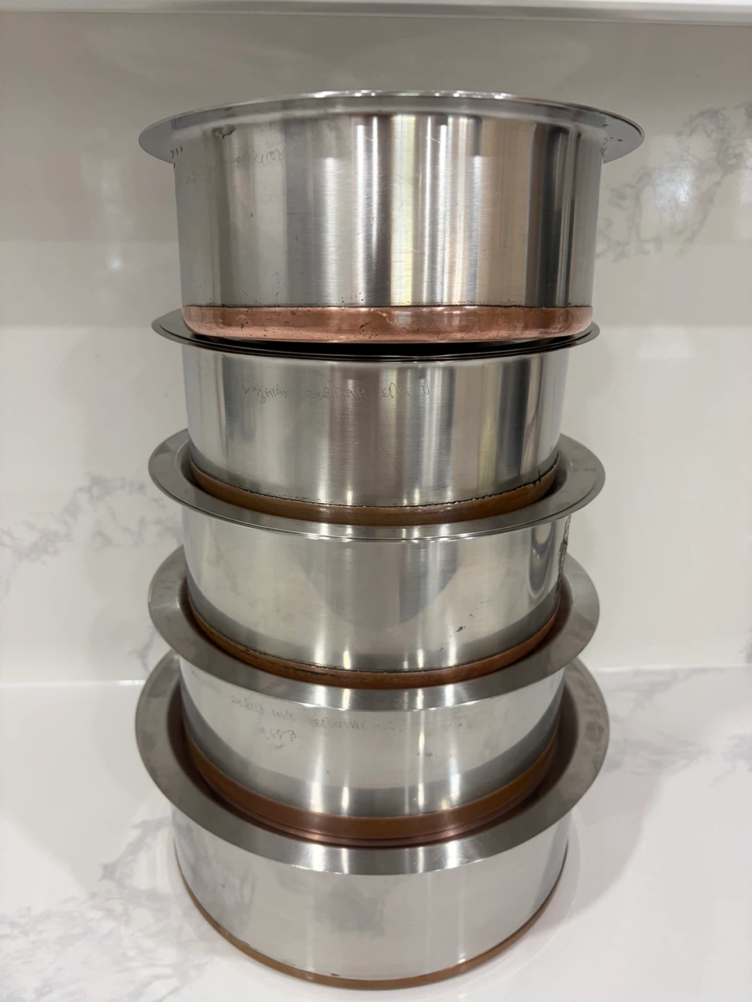 Silverline Stainless Steel Copper Base Cookware Set - photo 2