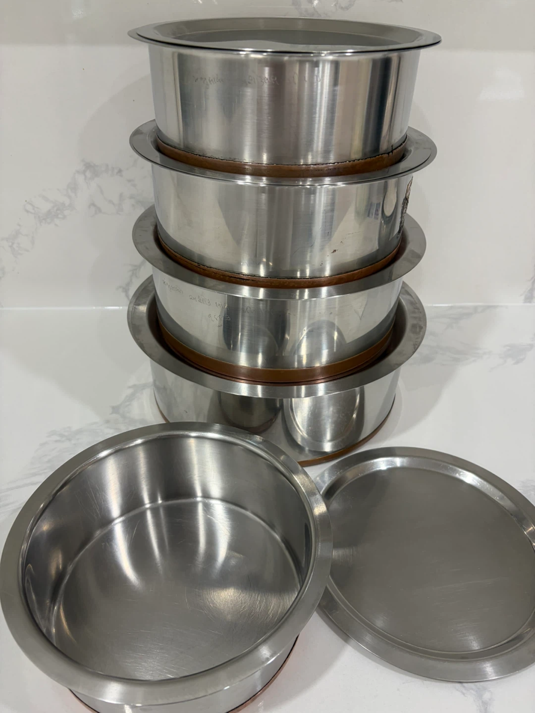 Silverline Stainless Steel Copper Base Cookware Set - photo 3