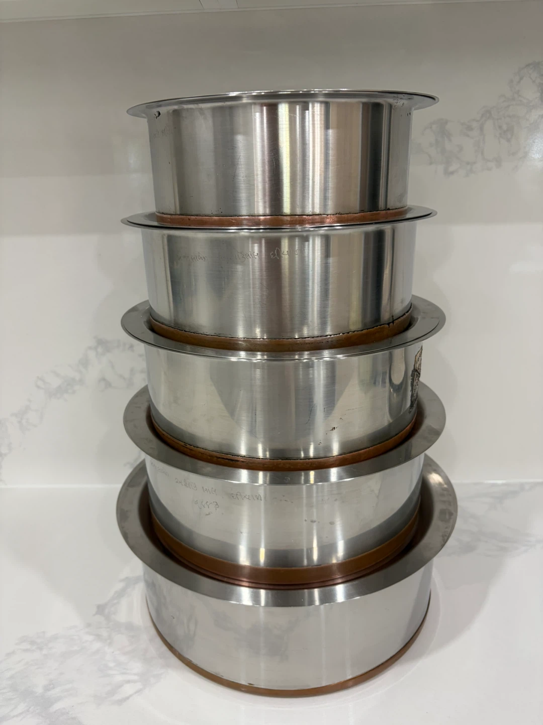 Silverline Stainless Steel Copper Base Cookware Set - photo 4